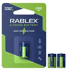 Купить оптом Батарейка литиевая RABLEX CR2/3V 1шт/блистер (Цена указана за 1шт) в Украине 