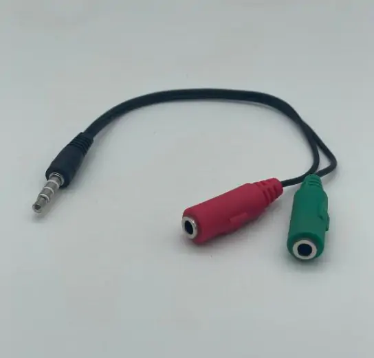 Купить оптом Аудио разветвитель 3.5m/2F (0.2 м) силиконовый в Украине 