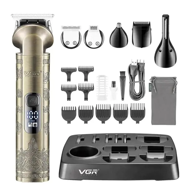 Купить оптом Машинка для стрижки волос 6 в 1 VGR V-109 в Украине 