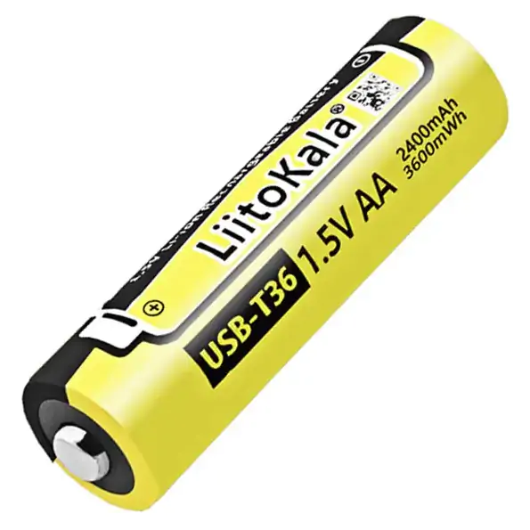 Купить оптом Аккумулятор AA LitoKala USB-T36 2400mAh (Original) в Украине 
