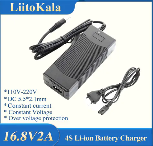 Купити оптом Купити Блок живлення LiitoKala 16.8V2A (5.5х2.1) оптом - ціна 340 грн в Україні 