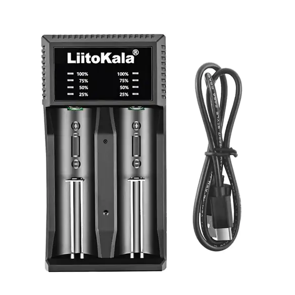 Купити оптом Купити Зарядний пристрій LiitoKala Lii-C2 (універсальний) оптом - ціна 274 грн в Україні 