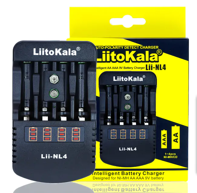 Купить оптом Зарядное устройство LiitoKala Lii-NL4 (универсальное) в Украине 