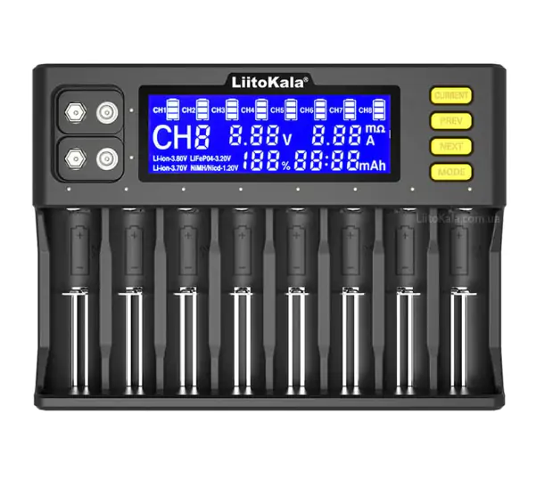 Купити оптом Купити Зарядний пристрій LiitoKala Lii-S8 (універсальний) оптом - ціна 1128 грн в Україні 
