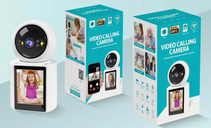 Купить оптом Видеоняня поворотная с экрном 2.8' Wifi V3 ICSEE в Украине 