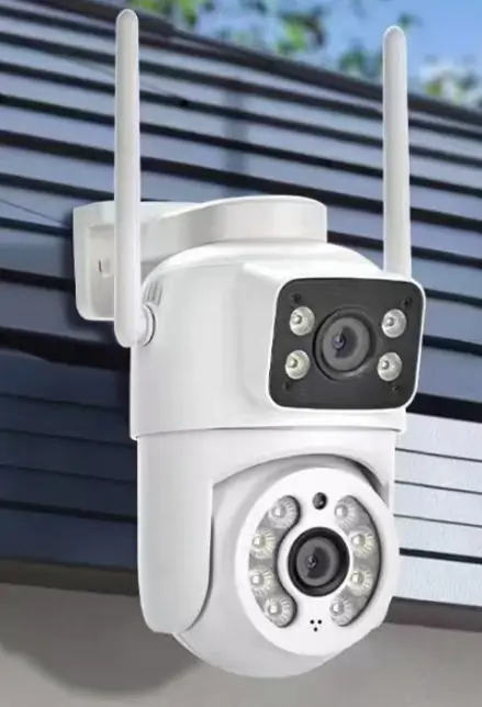 Купить оптом Wifi камера видеонаблюдения 2 камеры (уличная) Q13 в Украине 