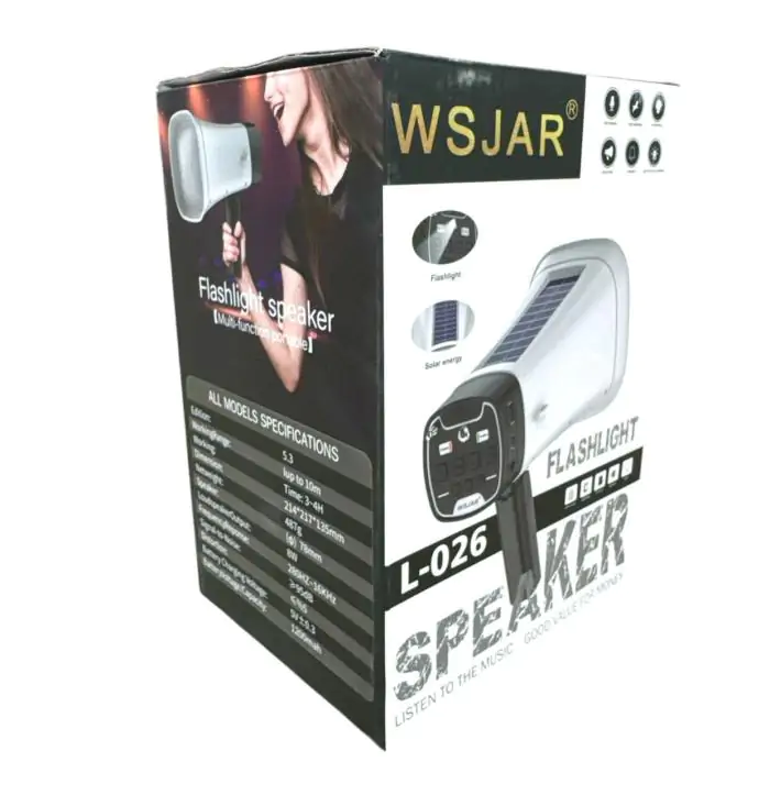 Купить оптом Мегафон рупор громкоговоритель (bluetooth) L-026 в Украине , изображение 4