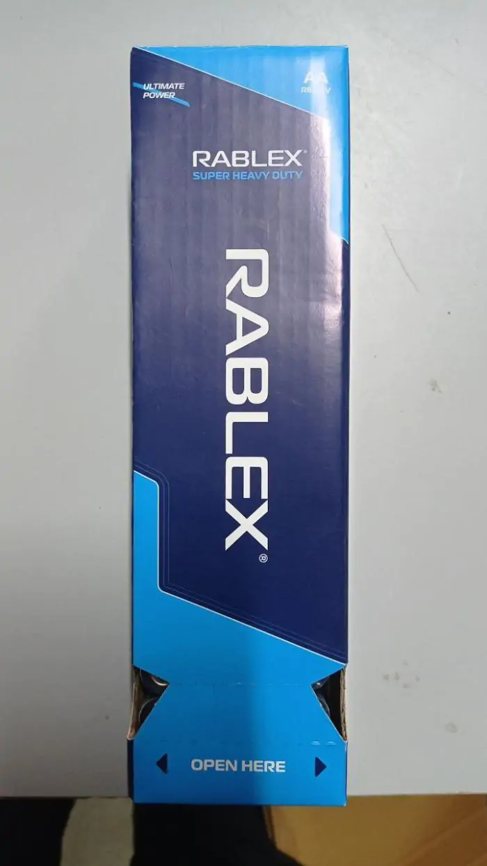 Купить оптом Батарейка солевая RABLEX SUPER HEAVY DUTY R6/AA 4шт/пленка (Цена указана за 4шт) в Украине , изображение 2