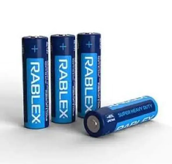 Купить оптом Батарейка солевая RABLEX SUPER HEAVY DUTY R6/AA 4шт/пленка (Цена указана за 4шт) в Украине 