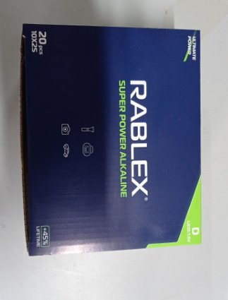 Купить оптом Батарейка щелочная RABLEX SUPER POWER ALKALINE LR20/D 2шт/пленка (Цена указана за 2шт) в Украине , изображение 3