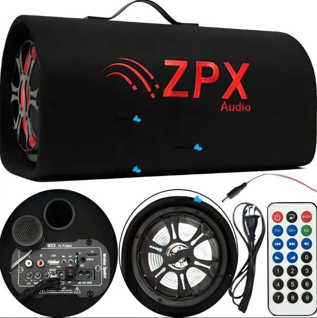 Купити оптом Купити Автомобільний сабвуфер 1200W ZPX ZX-12SUB оптом - ціна 2062 грн в Україні 