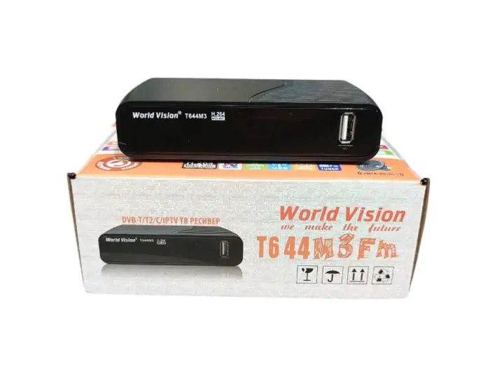 Купити оптом Купити Телевізійна приставка World Vision T644FM оптом - ціна 375 грн в Україні , зображення 3