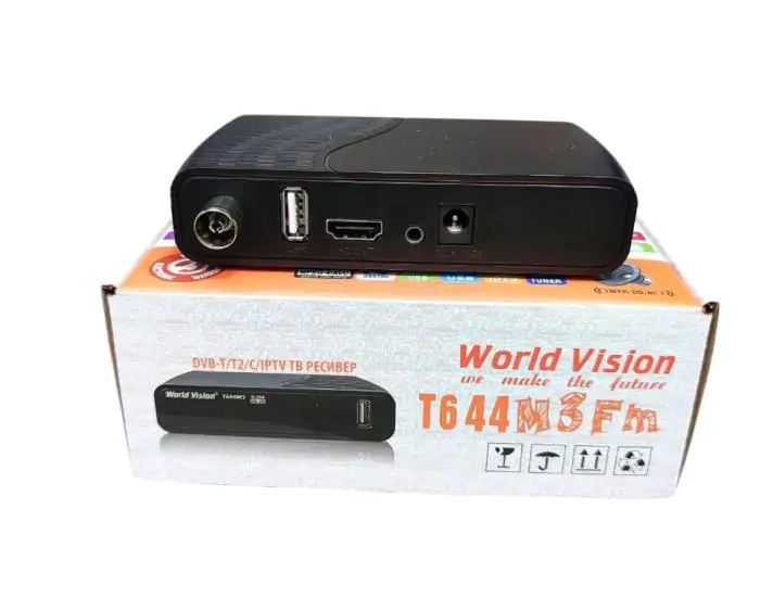 Купити оптом Купити Телевізійна приставка World Vision T644FM оптом - ціна 375 грн в Україні , зображення 4