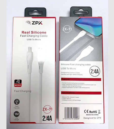 Купить оптом Кабель microUSB ZX-71