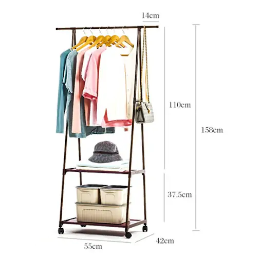 Купити оптом Купити Стійка для одягу Triangle Hanger AY-5050 оптом - ціна 262 грн в Україні 