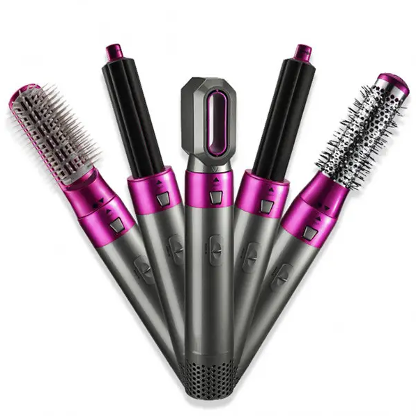 Купить оптом Фен щетка стайлер 5 в 1 HAIR BRUSH (без кейса) 1180