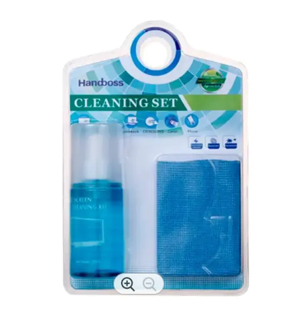 Купить оптом Набор для чистки 2 в 1 (спрей/микрофибра) HB012 в Украине 
