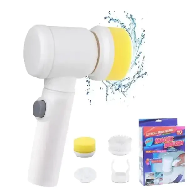 Купить оптом Щетка электрическая ручная 5 в 1 Magic Brush в Украине 
