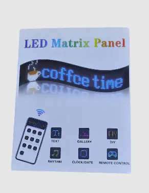 Купить оптом Гибкий экран LED wifi RGB 120x595mm в Украине 