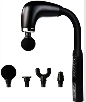 Купити оптом Купити Масажер подовжений з насадками 7 режимів Massage Gun FH-318 оптом - ціна 435 грн в Україні 