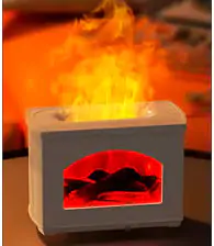 Купить оптом Увлажнитель воздуха камин LT-9058 в Украине 