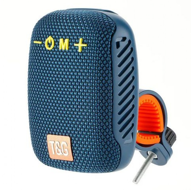Купить оптом Портативная колонка bluetooth + крепление на велосипед TG-392-B (BLUE)