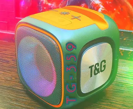 Купити оптом Купити Портативна колонка RGB bluetooth TG-359-G (GREEN) оптом - ціна 314 грн в Україні 