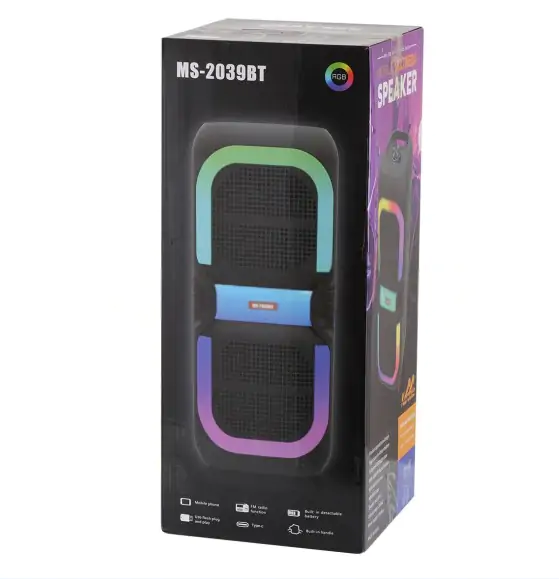 Купить оптом Портативная колонка чемодан мини с bluetooth MS-2039BT в Украине 