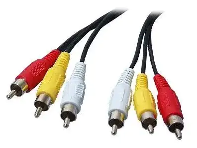 Купити оптом Купити Кабель 3RCA to 3RCA (синий) (1.5 м) оптом - ціна 21 грн в Україні 