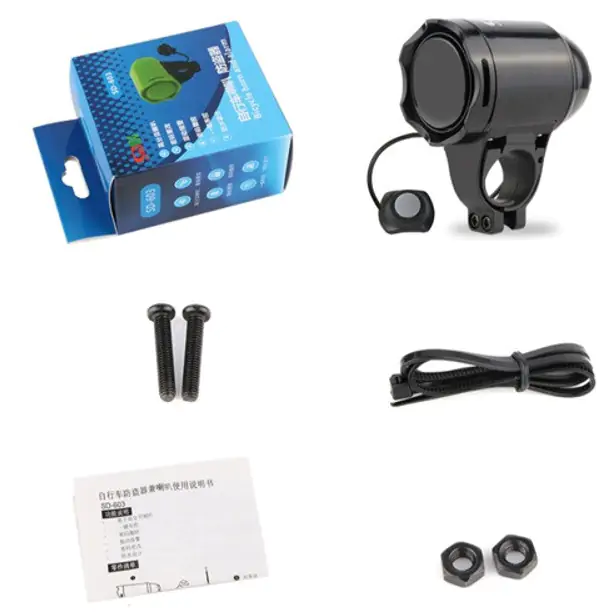 Купити оптом Купити Велодзвінок з сигналізацією SD-603 (на батарейках 4хAG13) оптом - ціна 220 грн в Україні 