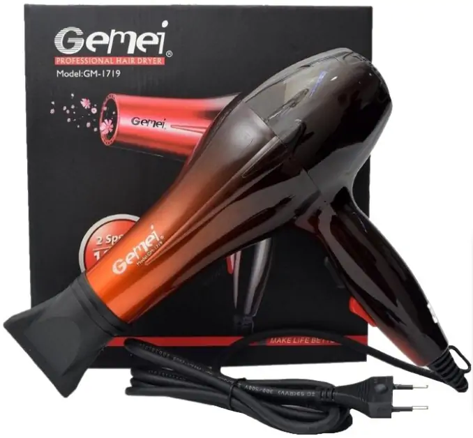 Купить оптом Фен для волос GEMEI GM-1719 в Украине 