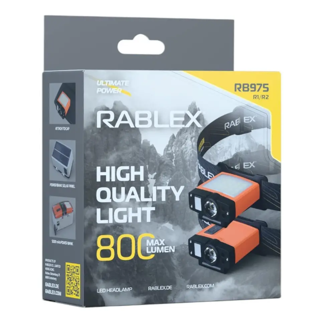 Купити оптом Налобний ліхтар RABLEX RB-975