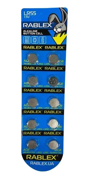 Купить оптом Батарейка для часов RABLEX AG8/LR1120 10шт/блистер (Цена указана за 10шт) в Украине 