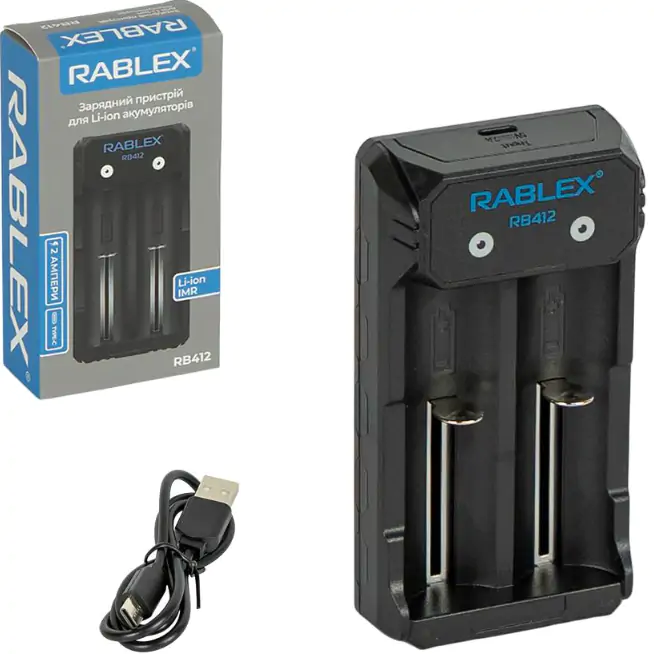 Купити оптом Купити Зарядний пристрій Rablex RB412 оптом - ціна 132 грн в Україні 