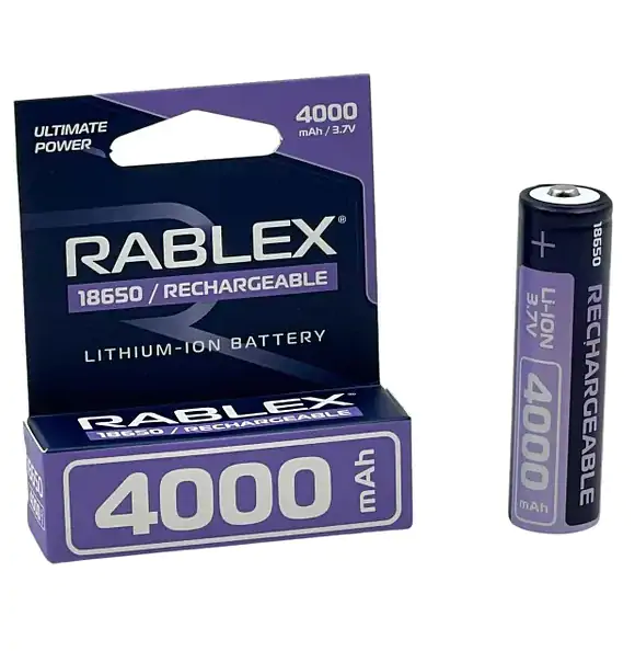 Купить оптом Аккумулятор Rablex Li-Ion 18650 (без защиты) 4000mAh в Украине 