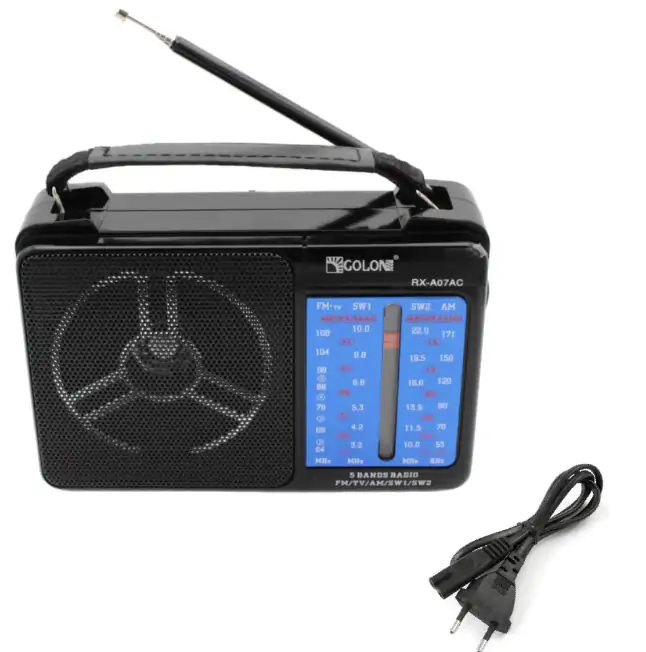Купити оптом Купити Радіоприймач мережевий ФМ GOLON RX-A07 (Refurbished) оптом - ціна 164 грн в Україні 