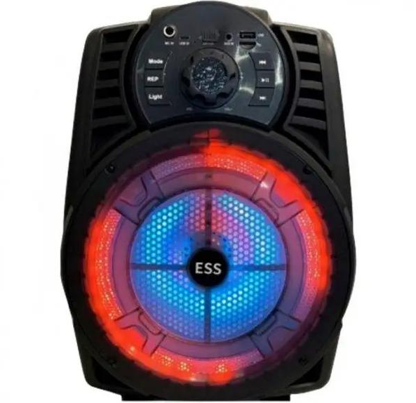 Купить оптом Портативная колонка чемодан с bluetooth ESS-801 (микрофоном и пульт) (Refurbished)