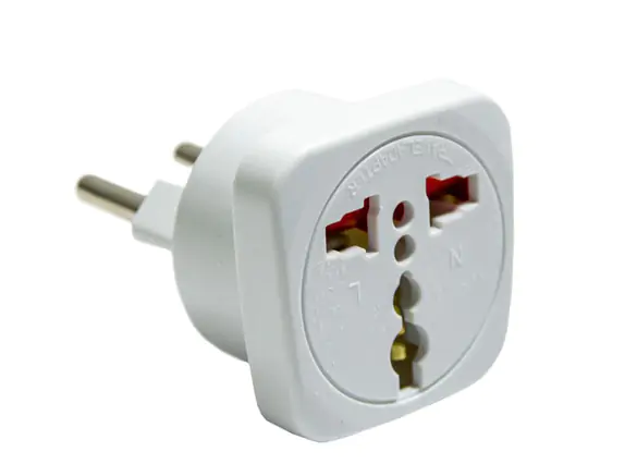 Купить оптом Переходник сетевой 10A 250V №522 в Украине 