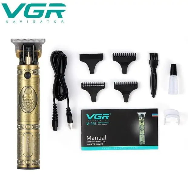 Купить оптом Триммер аккумуляторный для окантовки и стрижки бороды VGR V-085 в Украине 