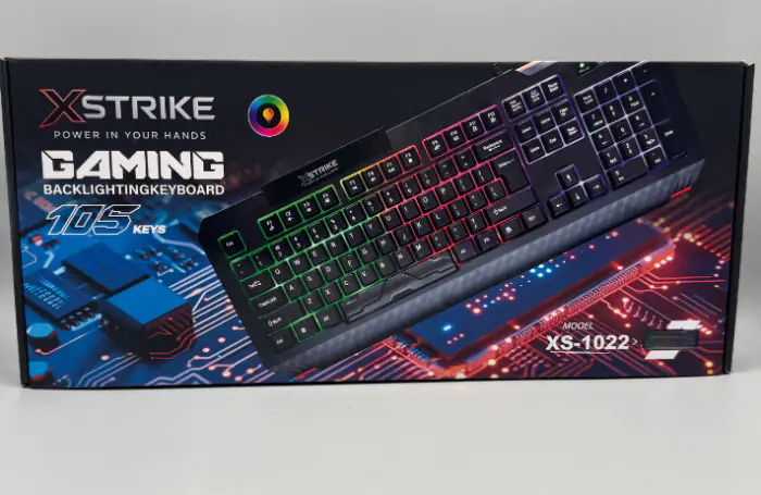 Купить оптом Клавиатура USB RGB XSTRIKE XS-1022 в Украине 
