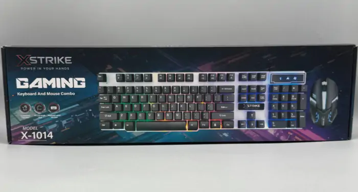 Купити оптом Купити Клавіатура + миша комплект USB RGB для ПК XSTRIKE X-1014 оптом - ціна 302 грн в Україні 