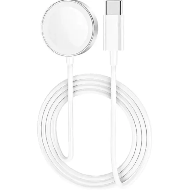 Купить оптом Беспроводное зарядное устройство разъем Type-C HOCO CW39C iWatch в Украине 