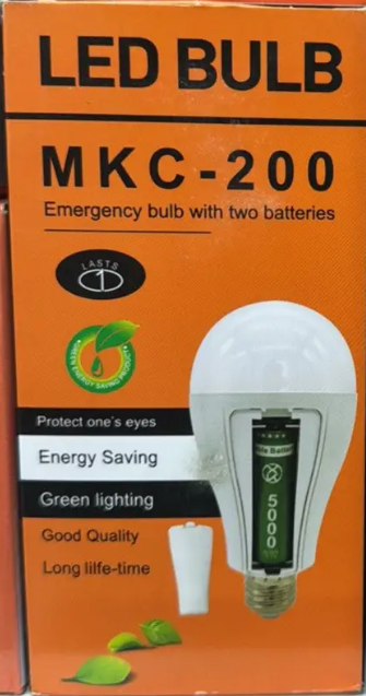 Купить оптом Лампа акб 2х 18650 (цоколь E27) MKC-200 в Украине 