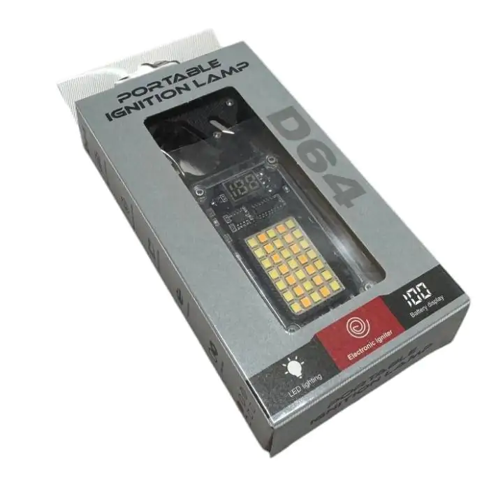 Купить оптом Фонарик с повербанком туристический 4 в 1 D64 mini в Украине 