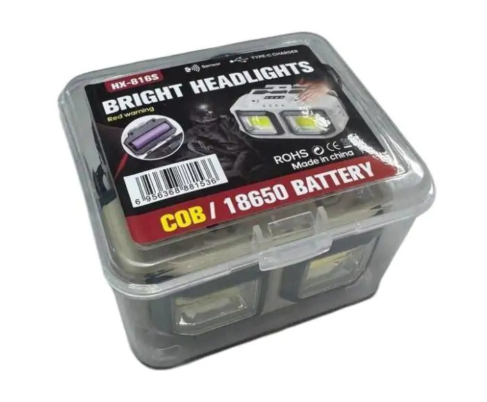 Купити оптом Купити Світлодіодний ліхтар налобний HX-816S оптом - ціна 135 грн в Україні 