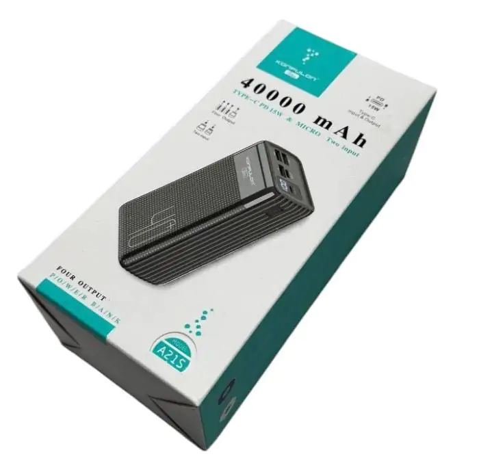 Купить оптом Повербанк 40000 mAh Konfulon A21S в Украине 
