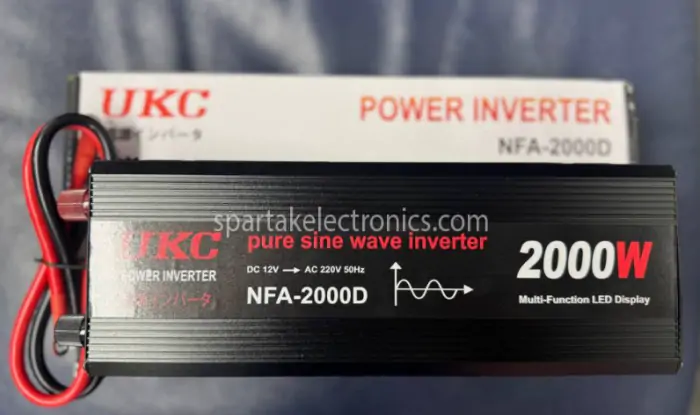 Купить оптом Преобразователь инвертор 12V/220V UKC 2000W (pure sine) в Украине , изображение 2