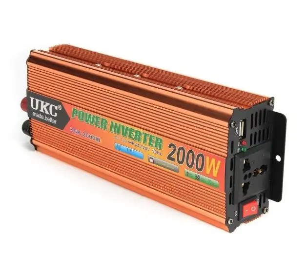 Купить оптом Преобразователь инвертор 12V/220V UKC 2000W (modify) в Украине 