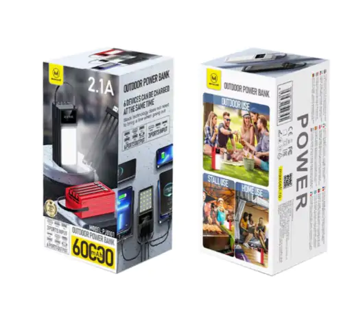 Купити оптом Купити Повербанк 60000mAh MAXCELL PJ0101 оптом - ціна 1779 грн в Україні 