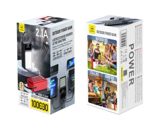 Купити оптом Купити Повербанк 100000mAh MAXCELL PJ0099 оптом - ціна 2301 грн в Україні 